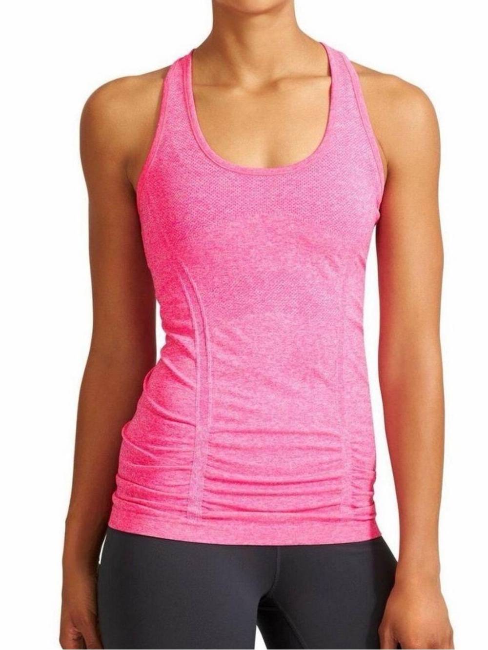 Athleta Fastest Track Racerback Tank Top Pink Size XS